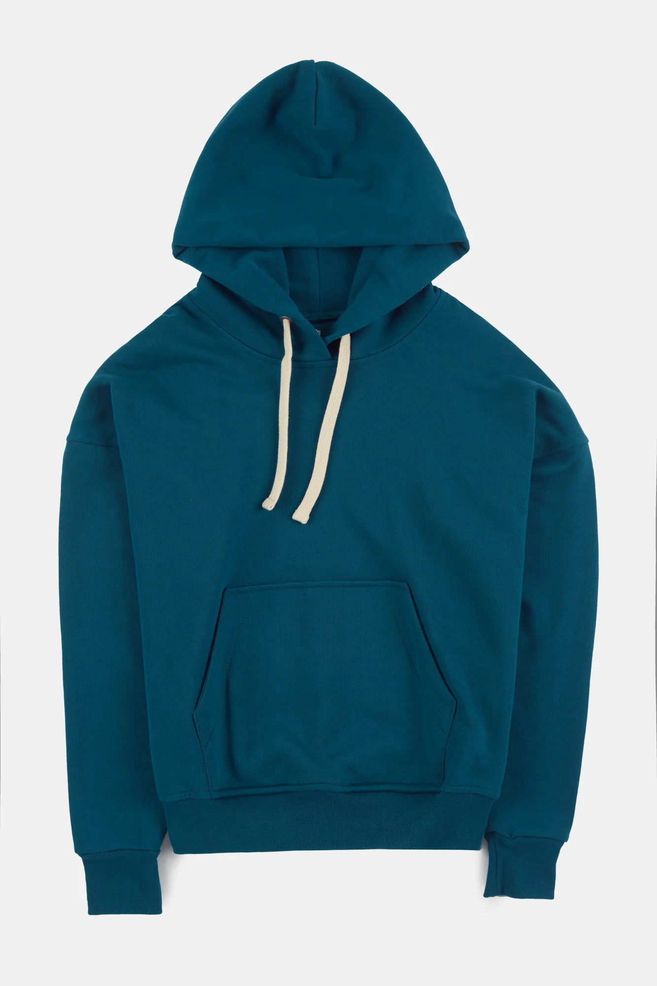 Women's Hooded Sweatshirt - Teal - Image 6