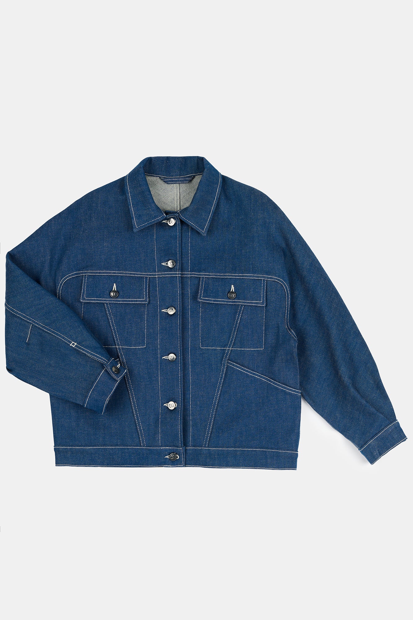 Women's Jodie Denim Jacket - Blue - Image 5