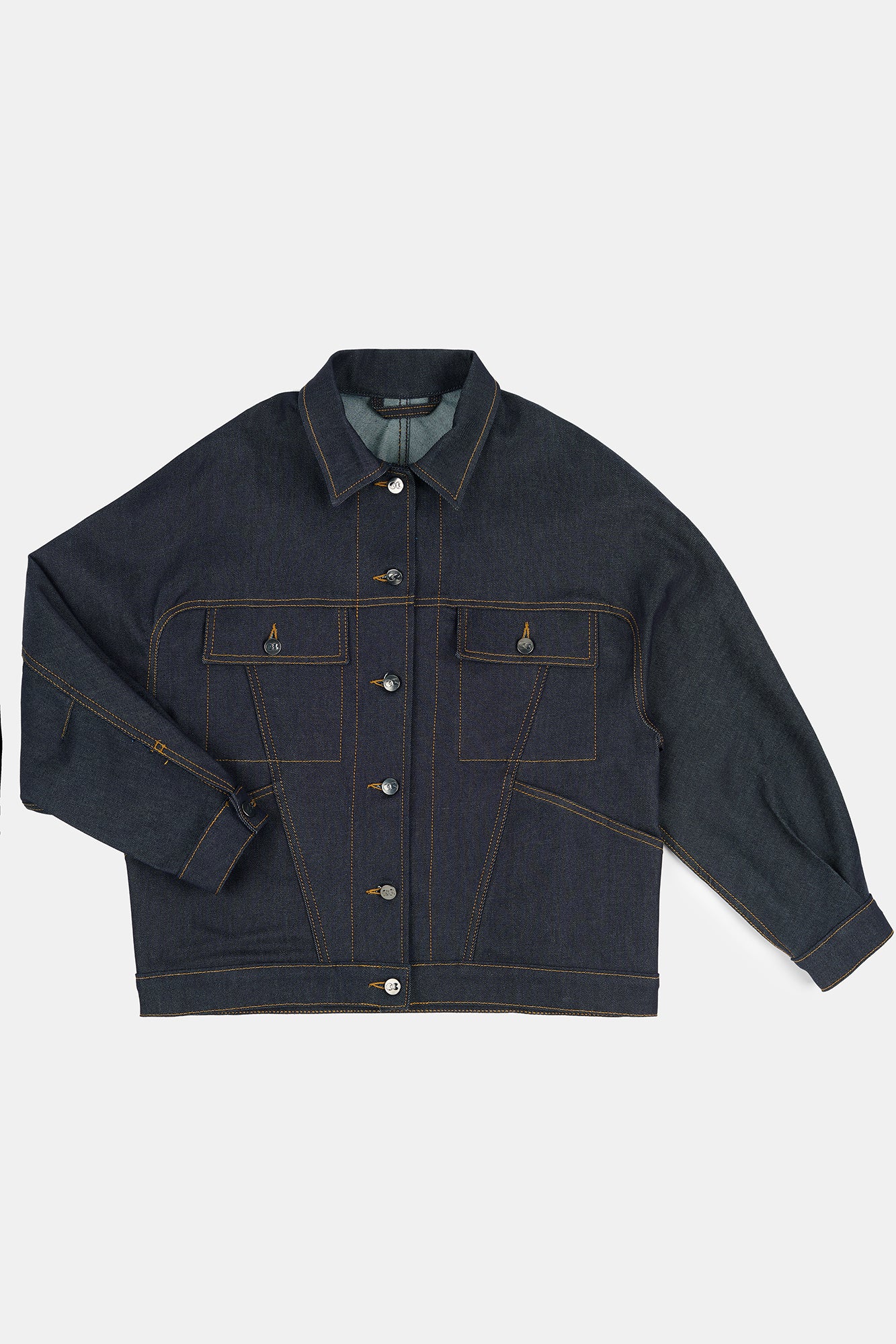 Women's Jodie Denim Jacket - Indigo - Image 5