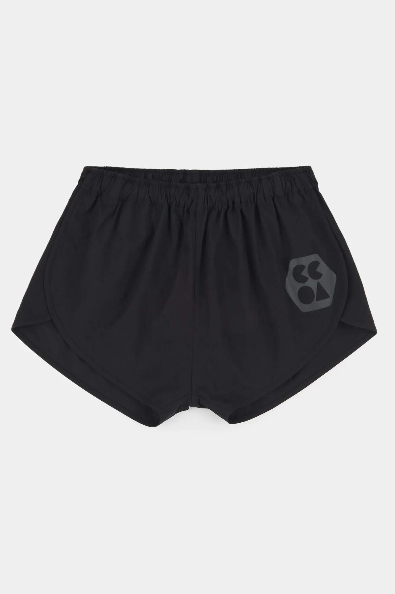 Women's Lightweight Running Short Plastic Free - Black - Image 3