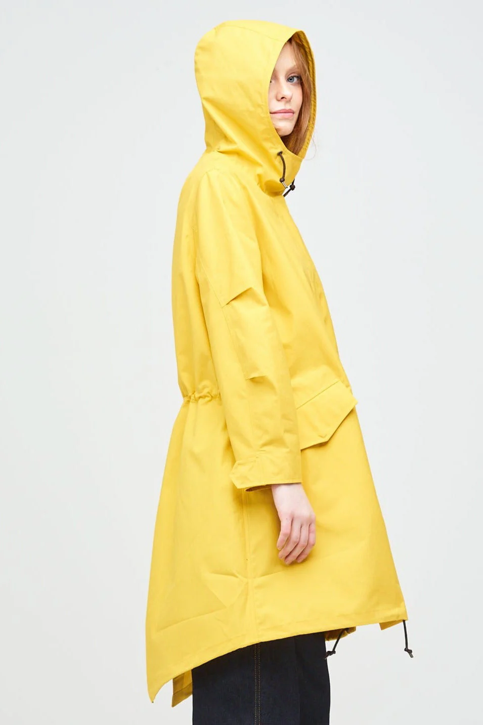 Women's Long Parka - Yellow - Image 5
