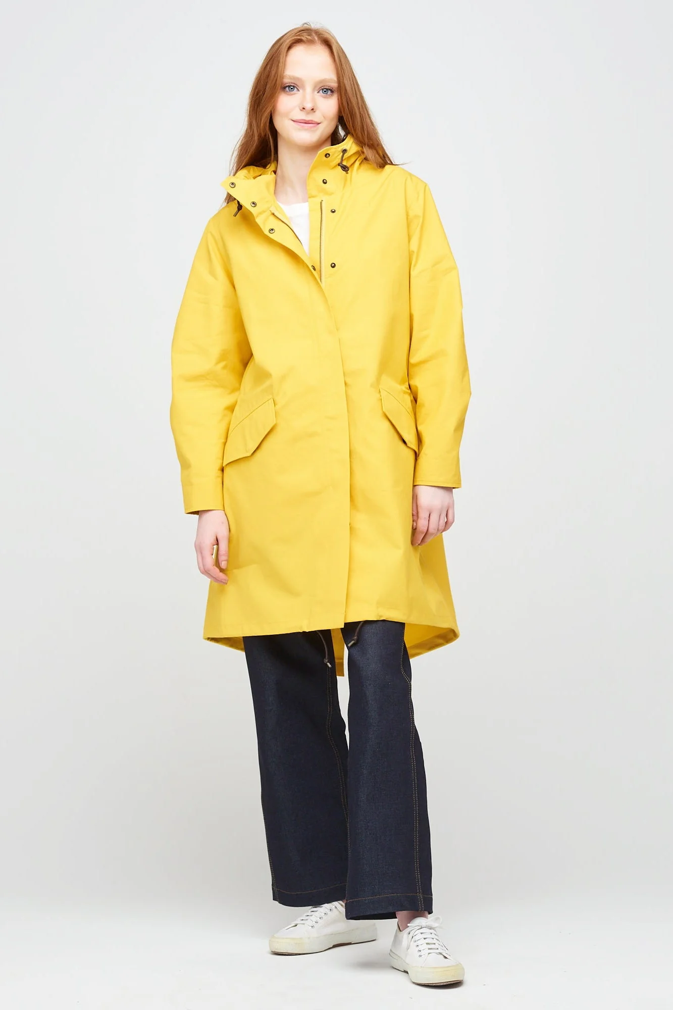 Women's Long Parka - Yellow - Image 6