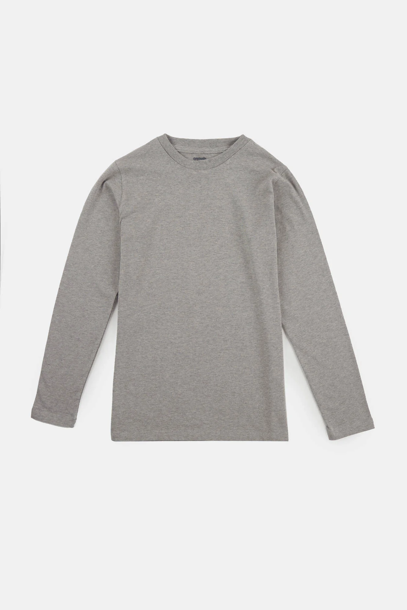 Women's Long Sleeve T Shirt - Grey Marl - Image 4