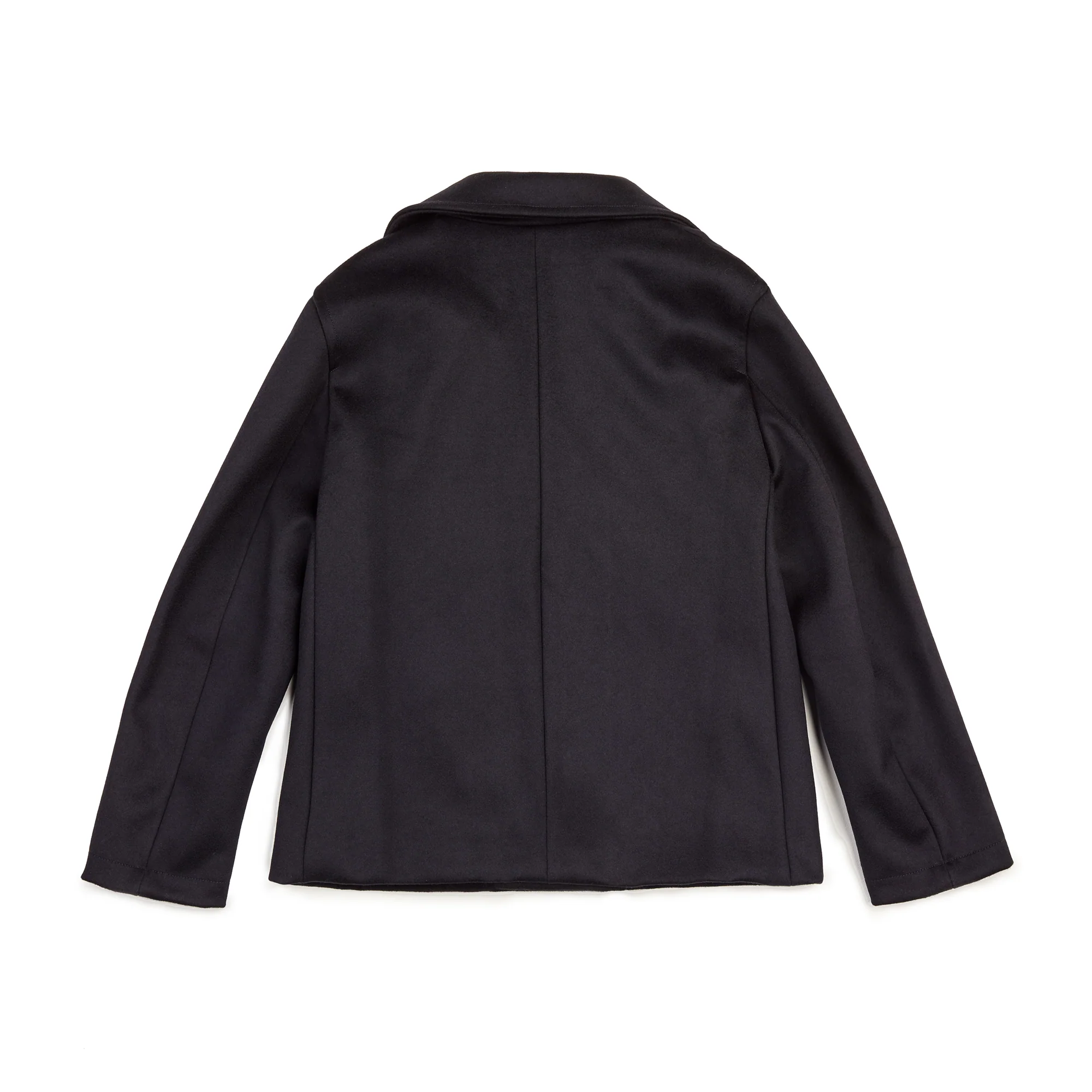 Women's Wool Peacoat - Dark Navy - Image 3
