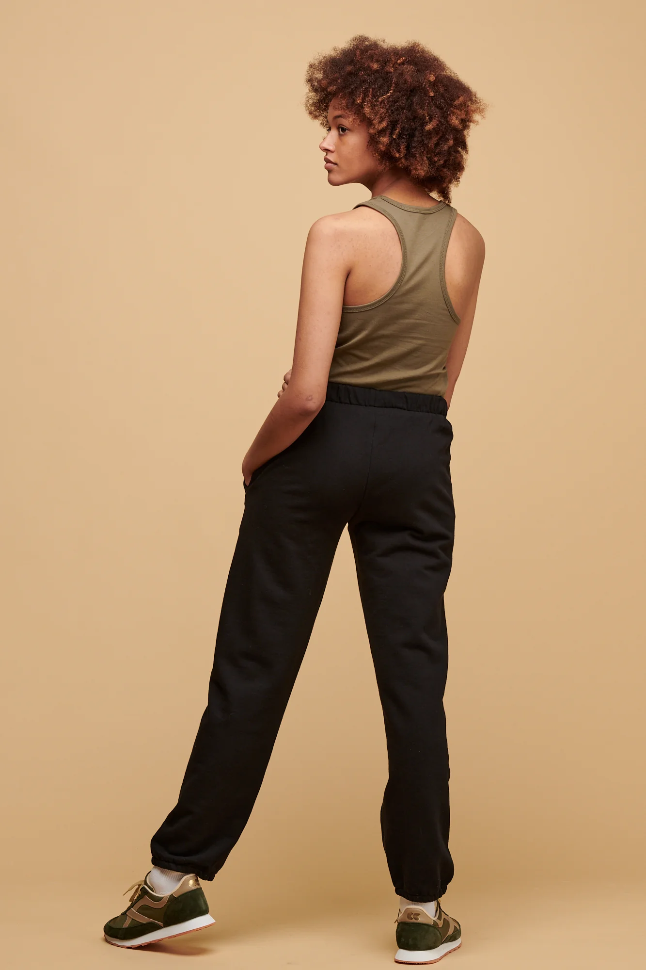 Women's Sweatpants - Black - Image 2