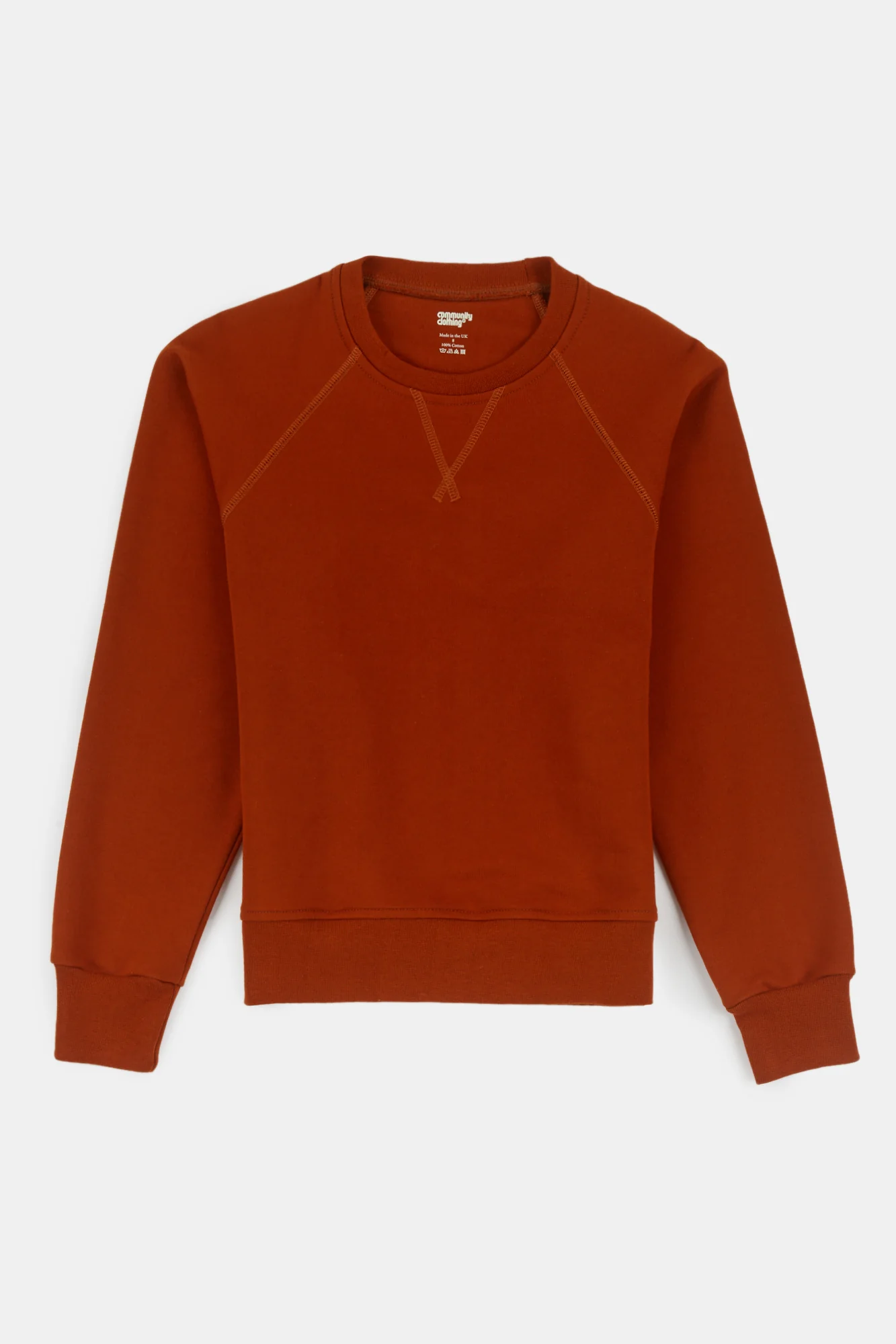 Women's Raglan Sweatshirt - Cinnamon - Image 4