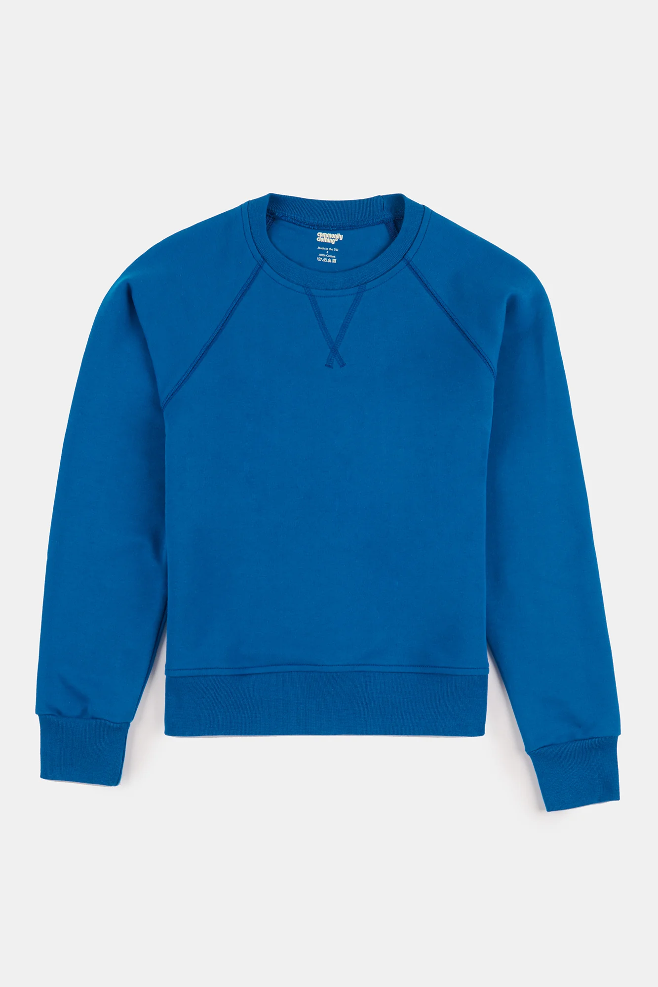 Women's Raglan Sweatshirt - Cobalt - Image 5
