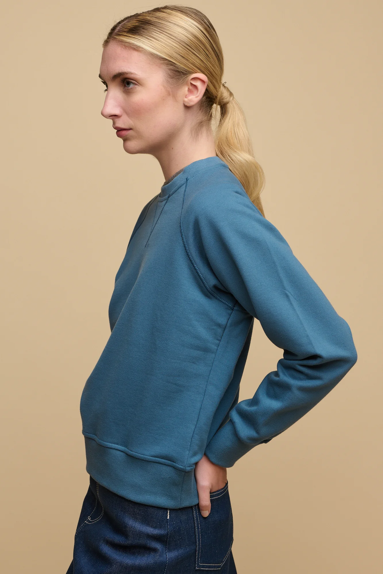 Women's Raglan Sweatshirt - RAF Blue - Image 4