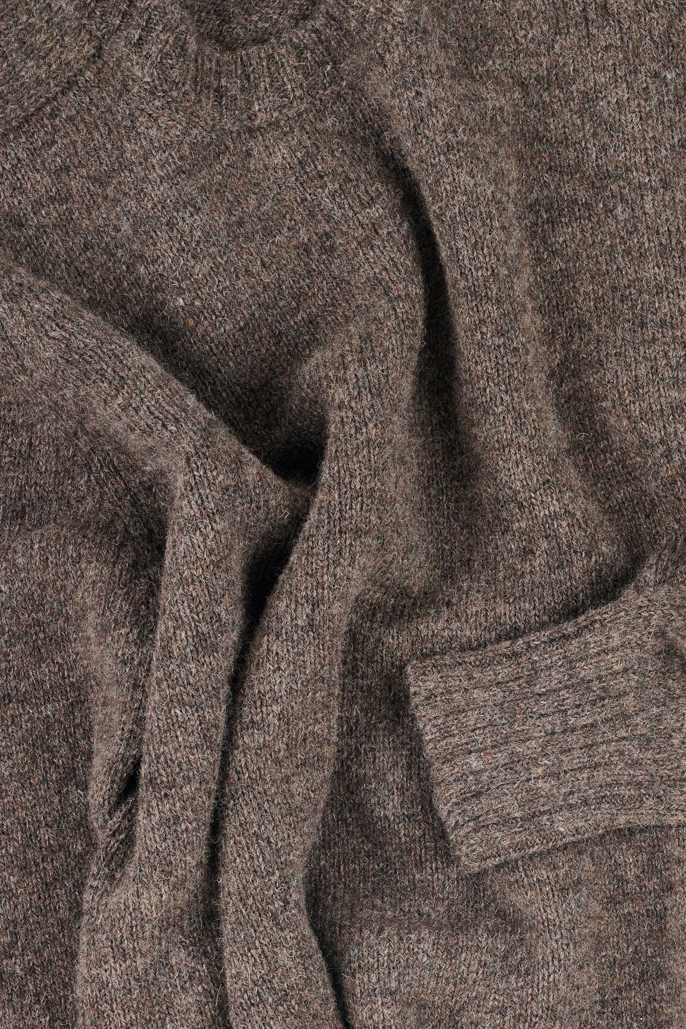Women's Shetland Jumper - Brown - Image 7