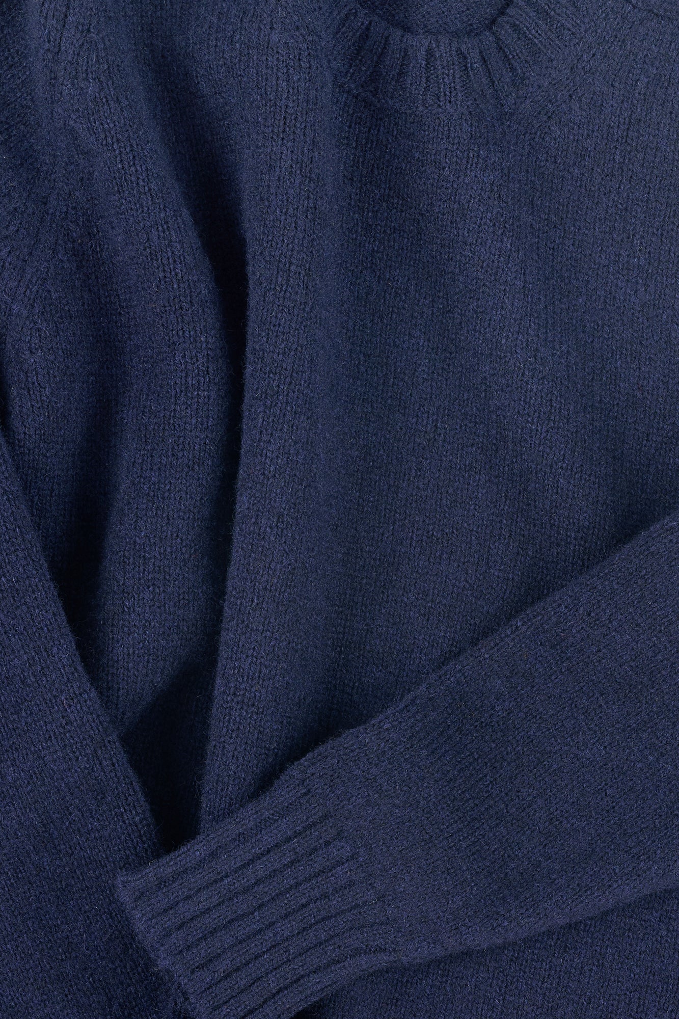 Women's Shetland Jumper - Navy - Image 5
