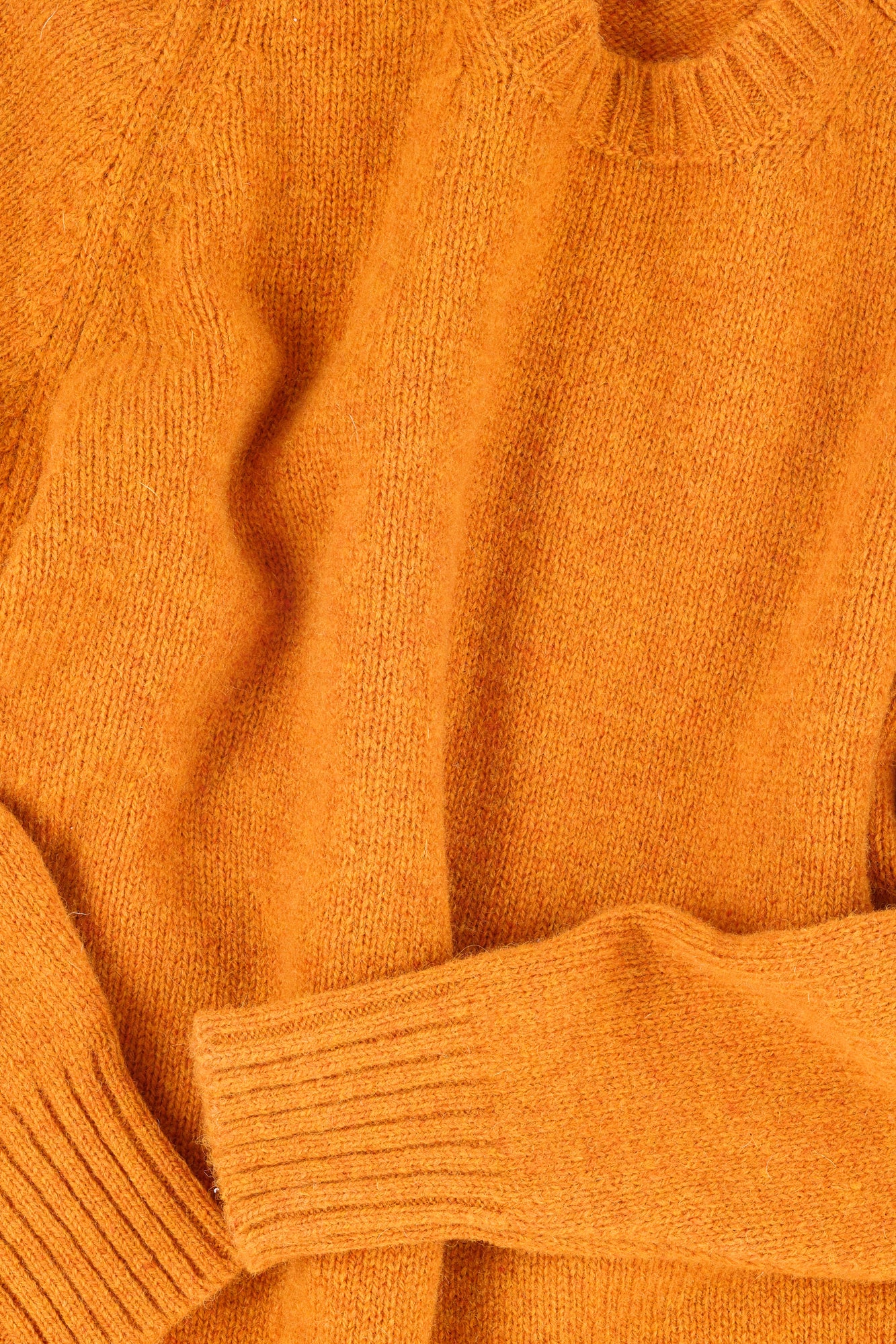Women's Shetland Jumper - Rust - Image 5
