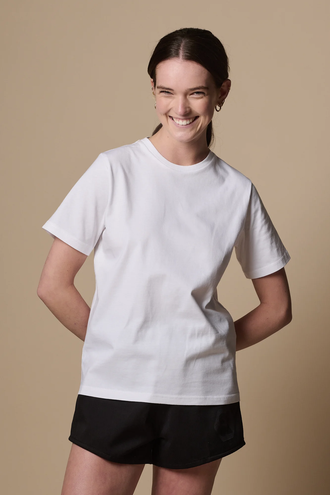 Women's Short Sleeve T Shirt Plastic Free - White - Image 5