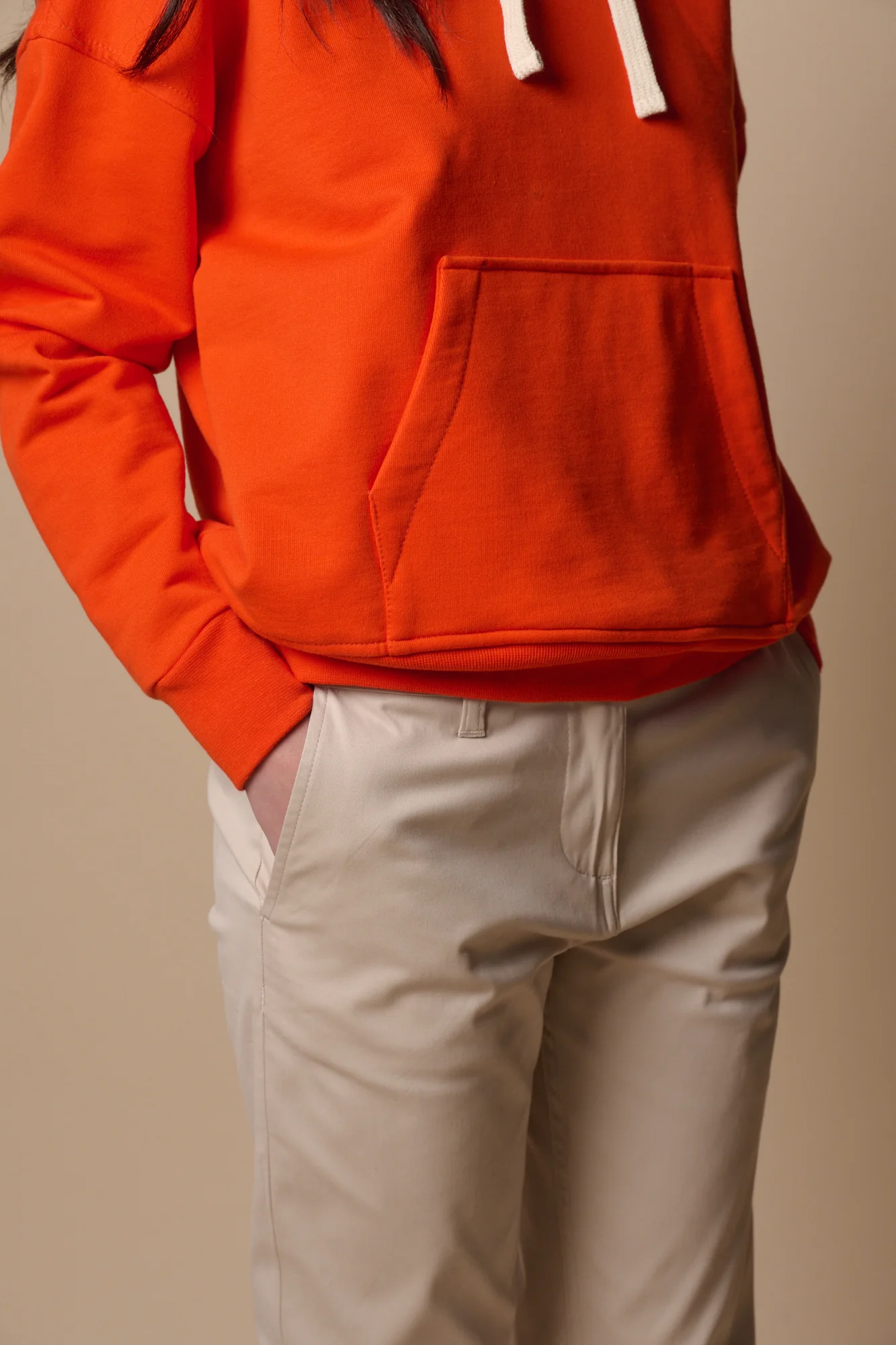 Women's Slim Stretch Chino - Light Stone - Image 4