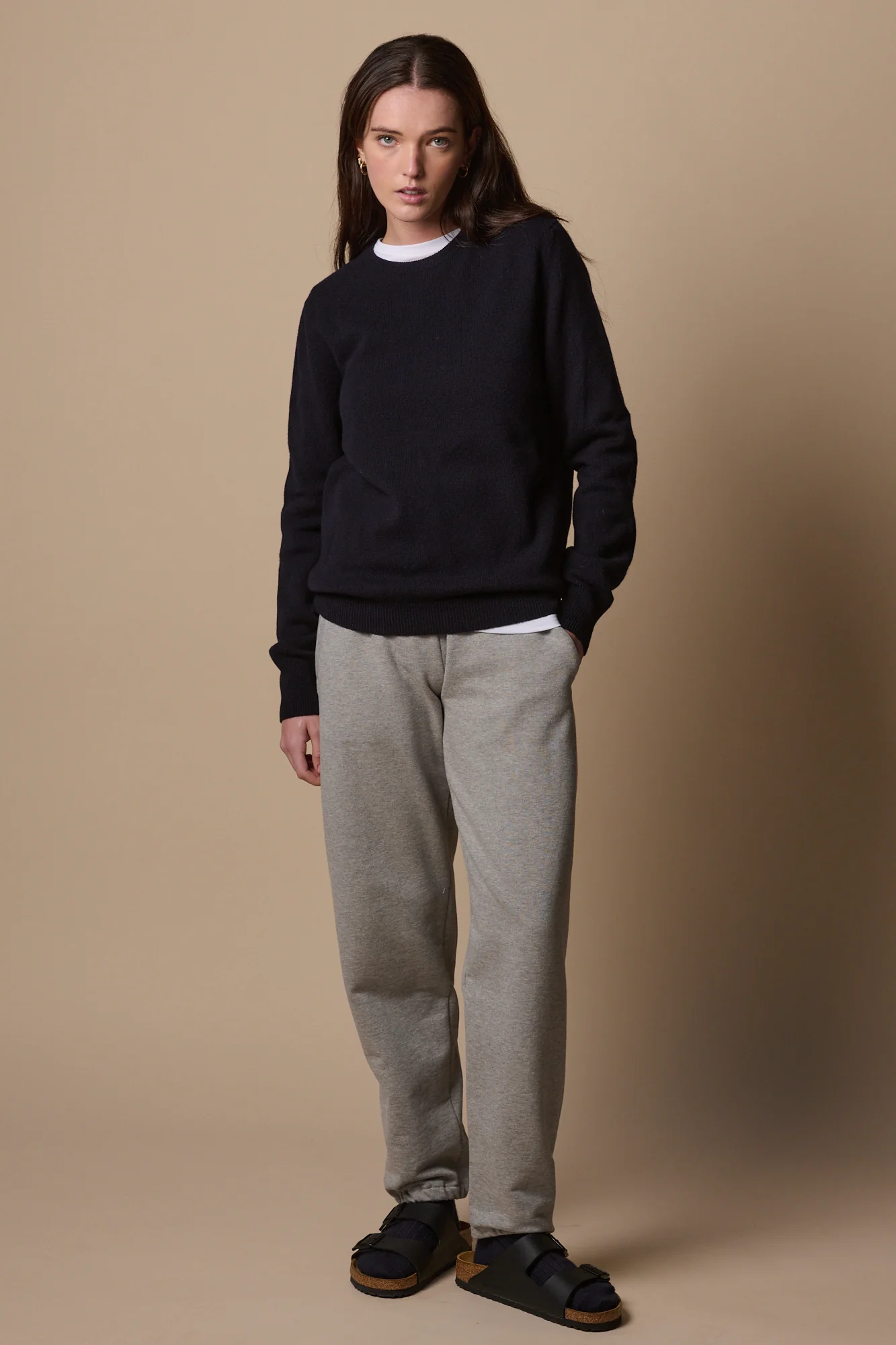 Women's Sweatpants - Grey Marl - Image 2