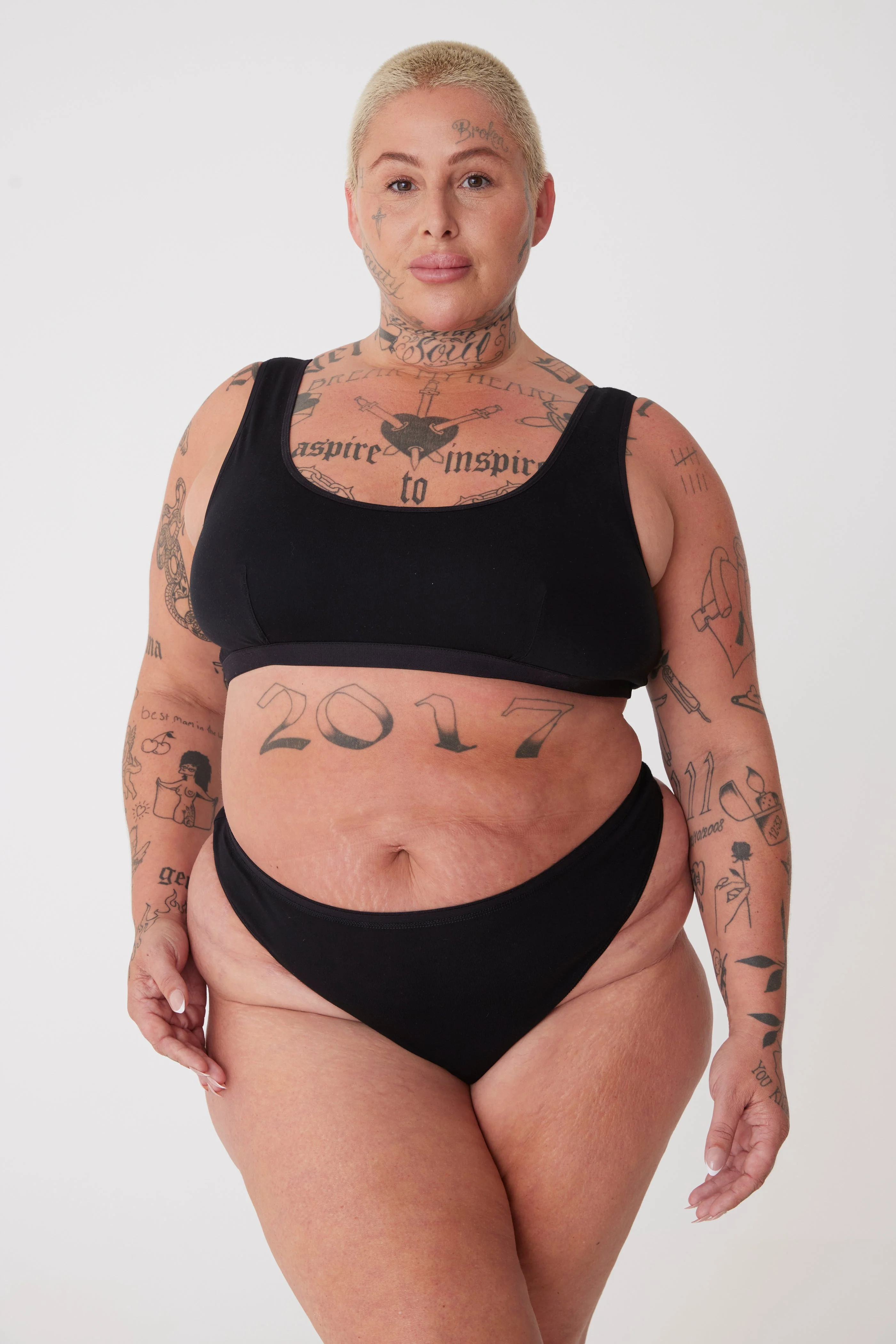 Women's Thongs 2 Pack - Black - Image 2