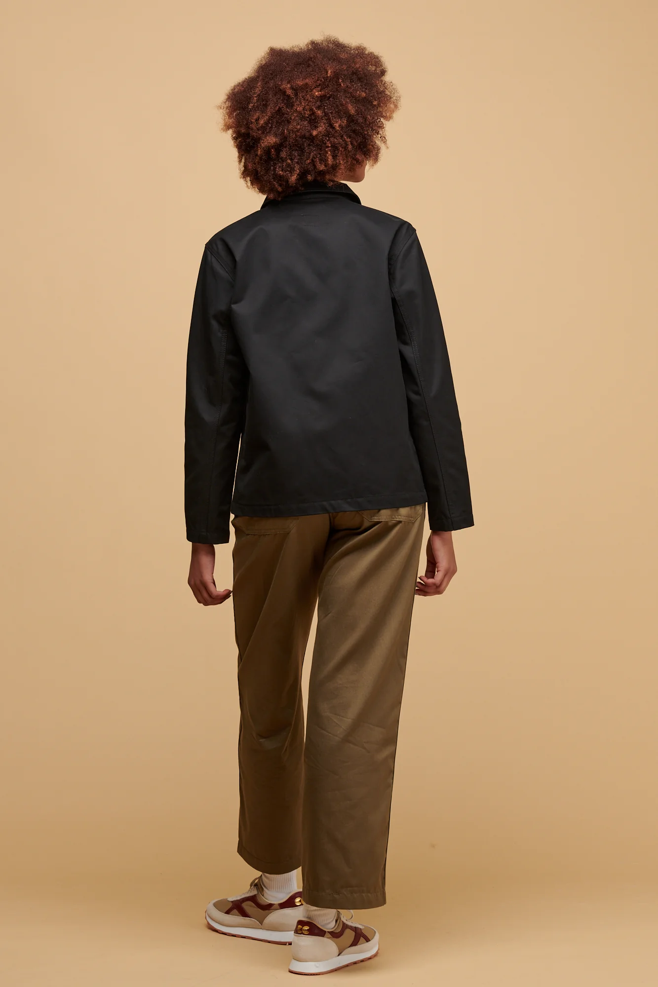 Women's Work Trousers - Olive - Image 3